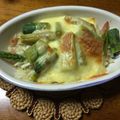 タイタニック好き's cooksnap of when they made アスパラグラタン.