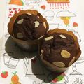 なつき☆ミ's cooksnap of when they made ♡おからdeふんわりココアマフィン♡.