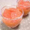 てぃぐまな's cooksnap of when they made マンゴー寒天グレープフルーツ.