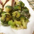 よちりん's cooksnap of when they made 塩昆布入り☆ブロッコリーてんぷら.
