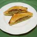 *ひろみ*'s cooksnap of when they made リメイク*余ったカツで*ホットカツサンド.
