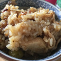 Santorini's cooksnap of when they made キノコと鶏ささみまるごと炊き込みご飯.