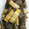crystaI's cooksnap of when they made こども大好きはちくとこんにゃくの甘辛煮.