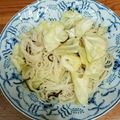 MXママ's cooksnap of when they made 塩昆布×キャベツ☆そうめんチャンプルー！.