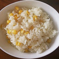 うららか３'s cooksnap of when they made 簡単美味　とうもろこしで甘い炊き込みご飯.