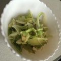 クックCM365J☆'s cooksnap of when they made アボガドと鶏ささみのシャキシャキサラダ.