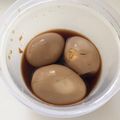 れんこんな's cooksnap of when they made にんにく生姜ごま油！しっかり味の半熟煮卵.