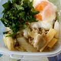 輝ちゃんママ's cooksnap of when they made 豚とエリンギのわさび焼き✿温玉のせ.