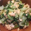 クックZ8J4H4☆'s cooksnap of when they made チンゲン菜の卵とじ.