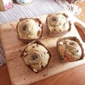 KikoAiba's cooksnap of when they made カップケーキ♡バナナマフィン.