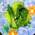 クックEL2ABC☆'s cooksnap of when they made モチロン作り置き♪青梗菜のお浸し(^^♪.