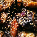 うちは's cooksnap of when they made 揚げない揚げ茄子の甘酢煮.