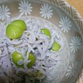 corino11's cooksnap of when they made 釜揚げしらすと枝豆のナムル★.