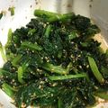 黒猫ぶんぶん's cooksnap of when they made 簡単お店の味！ほうれん草の胡麻和え.