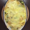 潮風ヨット's cooksnap of when they made 海老とアスパラのクリーミー豆乳グラタン♩.
