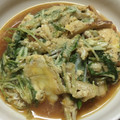 クックNP9ISV☆'s cooksnap of when they made ちくわとみず菜の卵とじ.