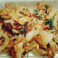 きゃんま's cooksnap of when they made 桜えびとほうれん草と玉ねぎのかき揚げ★.