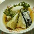 にゃにゃ☆☆☆'s cooksnap of when they made 夏は冷やして☆揚げ出し豆腐なすオクラ★.