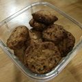 Hitomiwon's cooksnap of when they made ノンエッグノンバター★黒糖くるみクッキー.