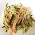 あっくん５９'s cooksnap of when they made ☆カニかまときゅうりの中華和え.