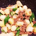 Azupanda♡'s cooksnap of when they made じゃがいもとオクラの豚そぼろあんかけ.
