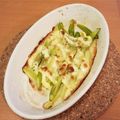 シナモシナモ's cooksnap of when they made アスパラガスのマヨチーズ焼き.