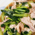 saei☆'s cooksnap of when they made 小松菜と豚ばら肉の中華炒め.