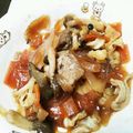 Jyohana's cooksnap of when they made 厚切り豚バラ野菜炒め.