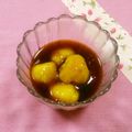 クック100's cooksnap of when they made ひんやりデザート♡南瓜のみたらし団子風♪.