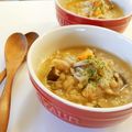 yukiじるし's cooksnap of when they made 簡単ヘルシーイタリア伝統オオムギのスープ.