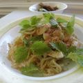 Rie_san's cooksnap of when they made ミツバと鶏そぼろの和風パスタ.