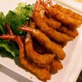 ゆりにゃん☆'s cooksnap of when they made 我が家のエビフライ♪まっすぐ揚げるぜ！.