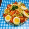 めみたん☆'s cooksnap of when they made 旨み濃い♪蒸し野菜たっぷりマカロニサラダ.