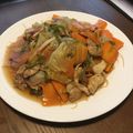 うーたす's cooksnap of when they made かじむー亭の太麺皿うどん.