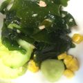 クックLI73MO☆'s cooksnap of when they made きゅうりとわかめの簡単サラダ.