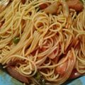 みなみなぷー's cooksnap of when they made 簡単！コクウマ！懐かしの喫茶店ナポリタン.