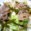 J・0505's cooksnap of when they made 牛肉とニンニクの芽の焼肉炒め.