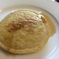 星の瞳のかすみちゃん's cooksnap of when they made HM、卵、牛乳無し♡ふわもちホットケーキ.