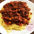 まつひらん's cooksnap of when they made 簡単手作りミートスパゲティ.