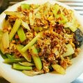 ☆yamanou★'s cooksnap of when they made セロリの中華炒め.