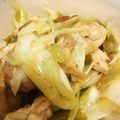 namiin's cooksnap of when they made 鶏肉とネギ炒め《レモンダレ》.