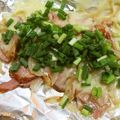 ヌーシ's cooksnap of when they made ベーコン＆チーズの葱まみれ.