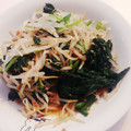__みなちゃん__'s cooksnap of when they made もやしとほうれん草のおひたし風サラダ.