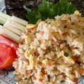 すろーぽーく's cooksnap of when they made 夏野菜とレタスの手巻き炒飯.