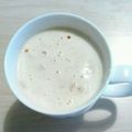 完熟パイナポ's cooksnap of when they made 栄養満点☆バナナときな粉ミルク☆.
