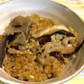 キキまんま's cooksnap of when they made ♥餅♥玄米♥きのこの炊き込みごはん♥.