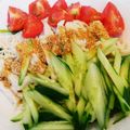 はみころ's cooksnap of when they made 簡単アレンジ☆そうめん棒々鶏.