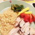 haruchiro's cooksnap of when they made 炊飯器で！タイの蒸し鶏カオマンガイ.