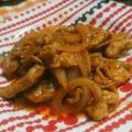 しょみ一's cooksnap of when they made *＊美味しい豚肉のケチャップ炒め＊*.