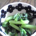 ごりあちゃん's cooksnap of when they made 常備菜☆かぶの葉と皮の塩炒め.